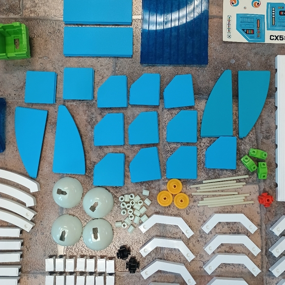 Vintage Construx Lunar Command Station 6460 Fisher Price - Picture 8 of 12